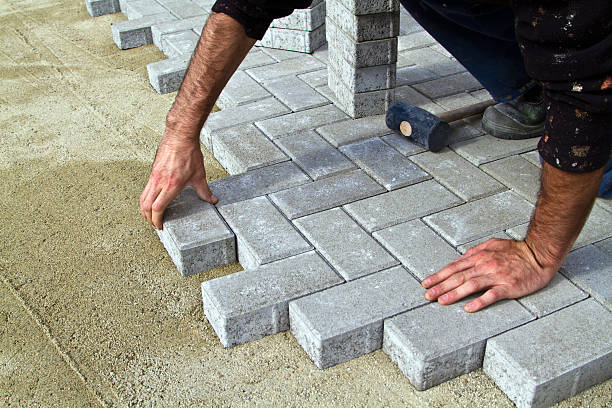 Cobblestone Driveway Pavers in Bass Lake, IN